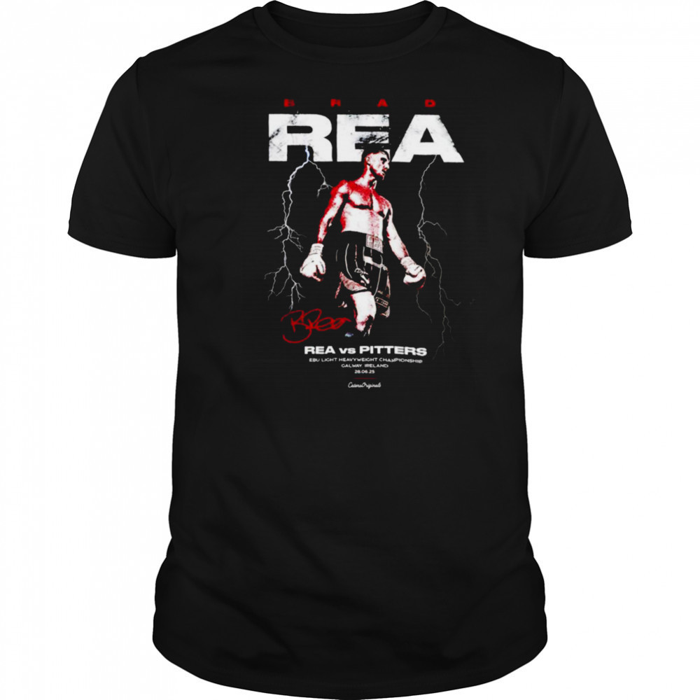 Brad Rea vs Pitters shirt