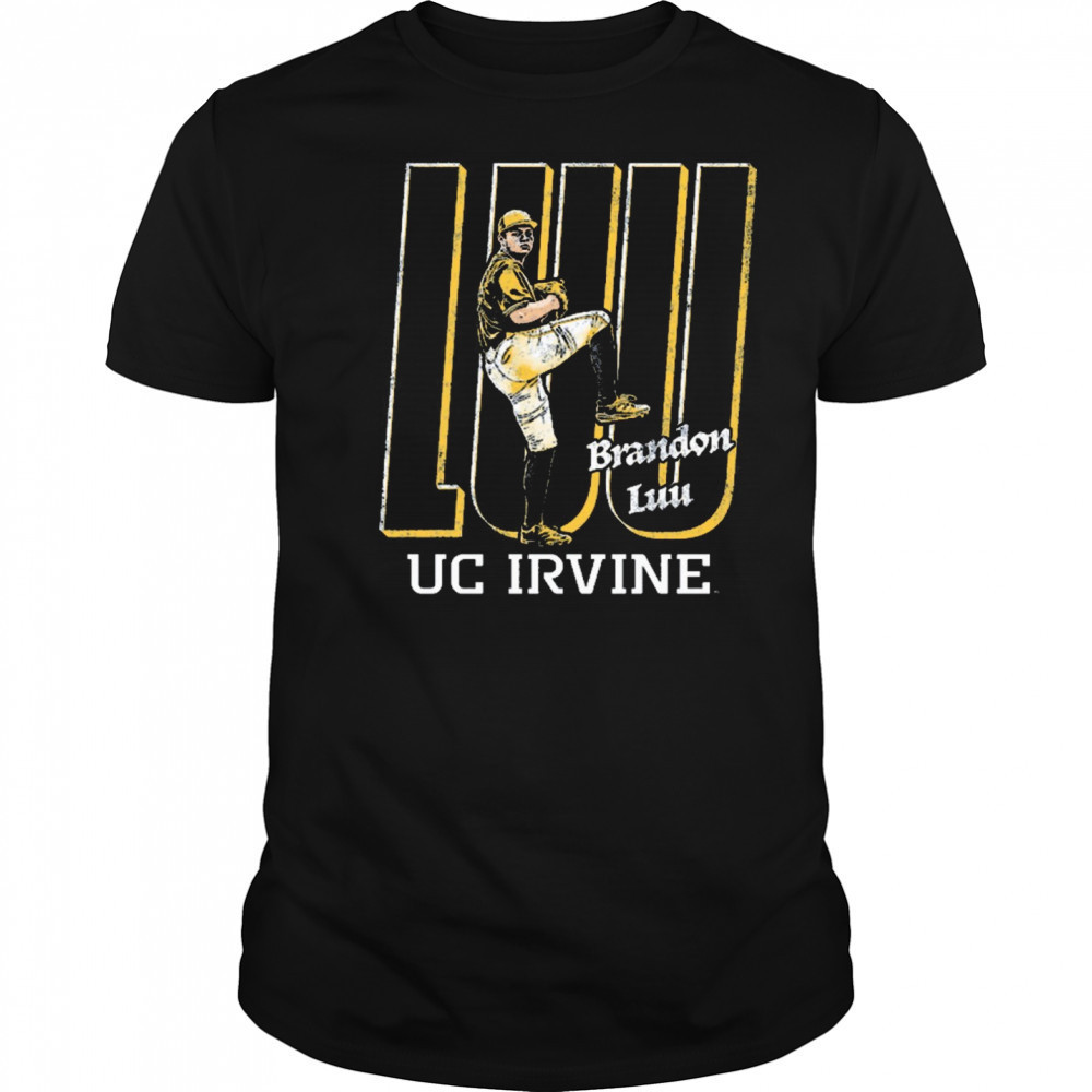 Brandon Luu UC Irvine Anteaters baseball NCAA Division I Illustrated t-shirt