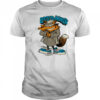Broad Jumper Wolf cartoon vintage 90s shirt