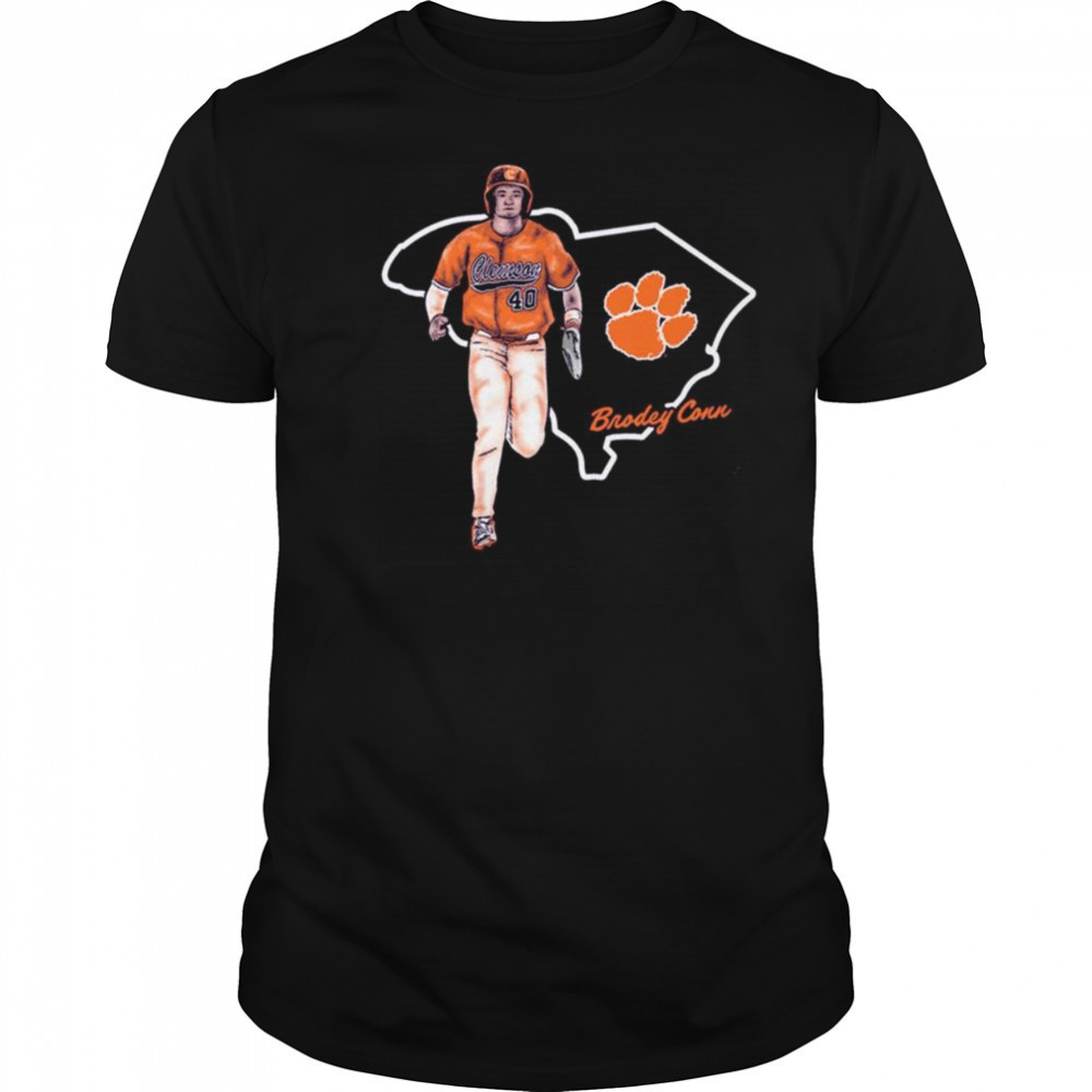 Brodey Conn Clemson Tigers Baseball State NCAA Division I 2025 t-shirt