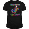 Broken crayons still color Los Angeles Dodgers shirt