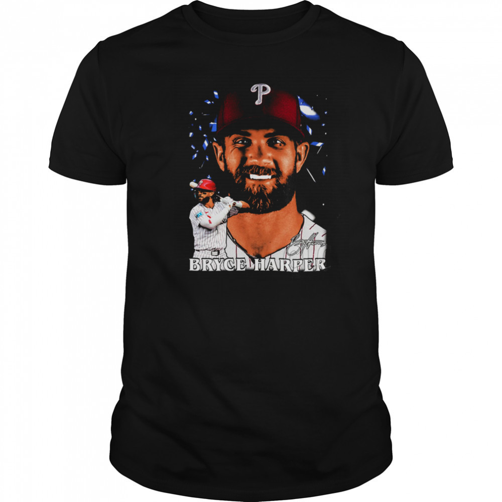 Bryce Harper Philadelphia Phillies Baseball T Shirt