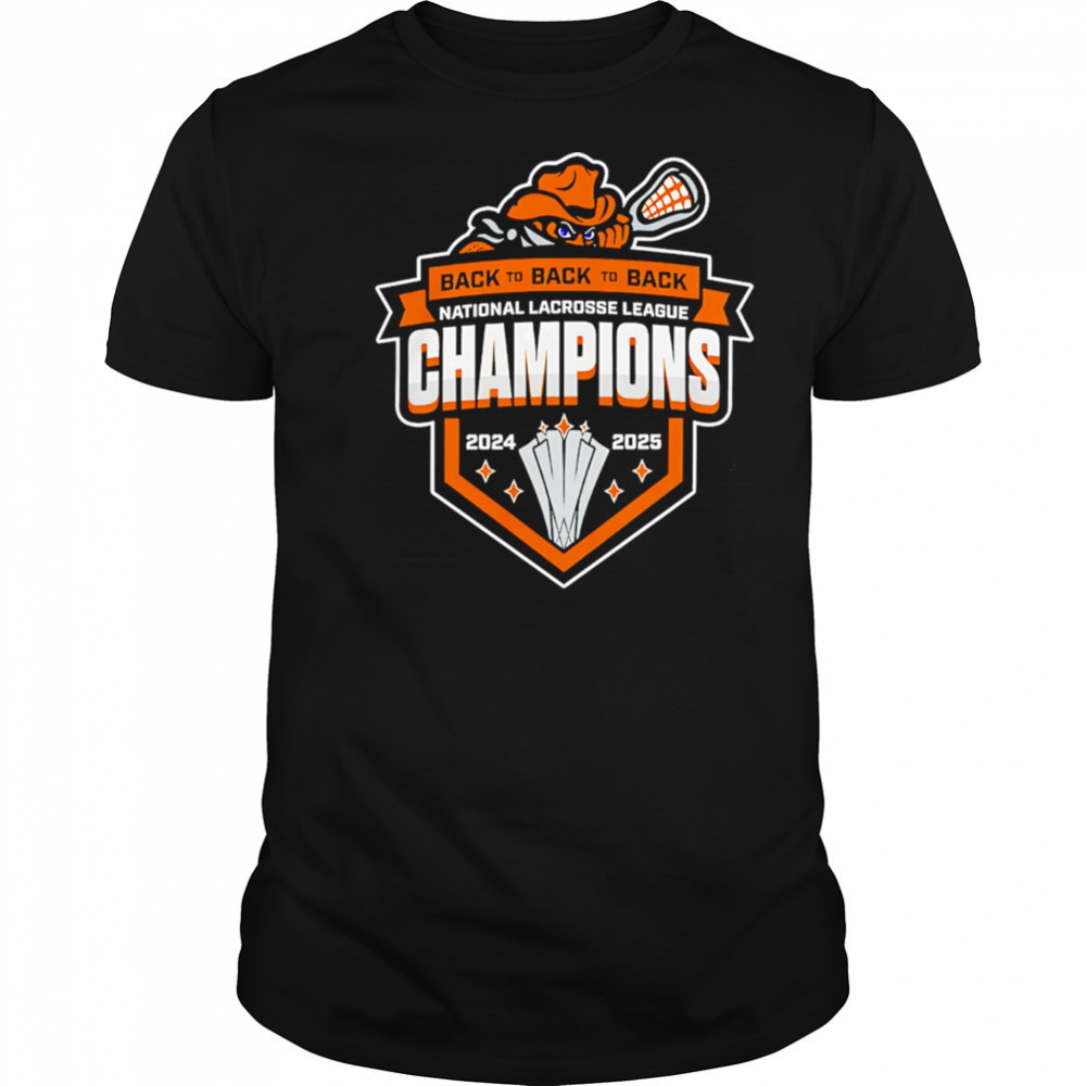 Buffalo Bandits 2025 League Champions Lacrosse Fan shirt