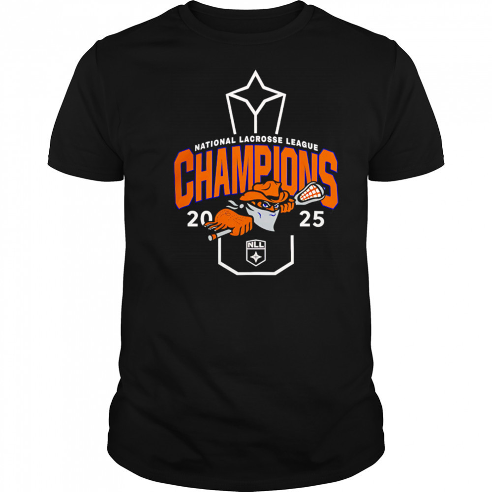 Buffalo Bandits 2025 NLL Cup Champions shirt