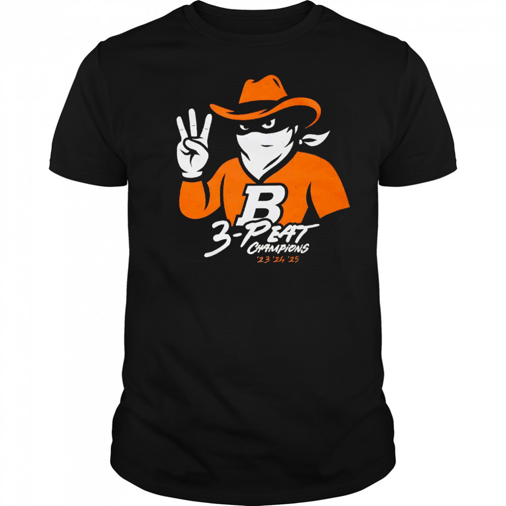 Buffalo Lacrosse 3-Peat Champions shirt
