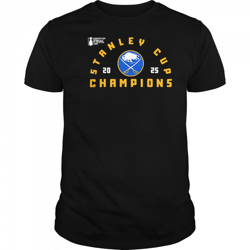 Buffalo Sabres Black 2025 Stanley Cup Champions shirt