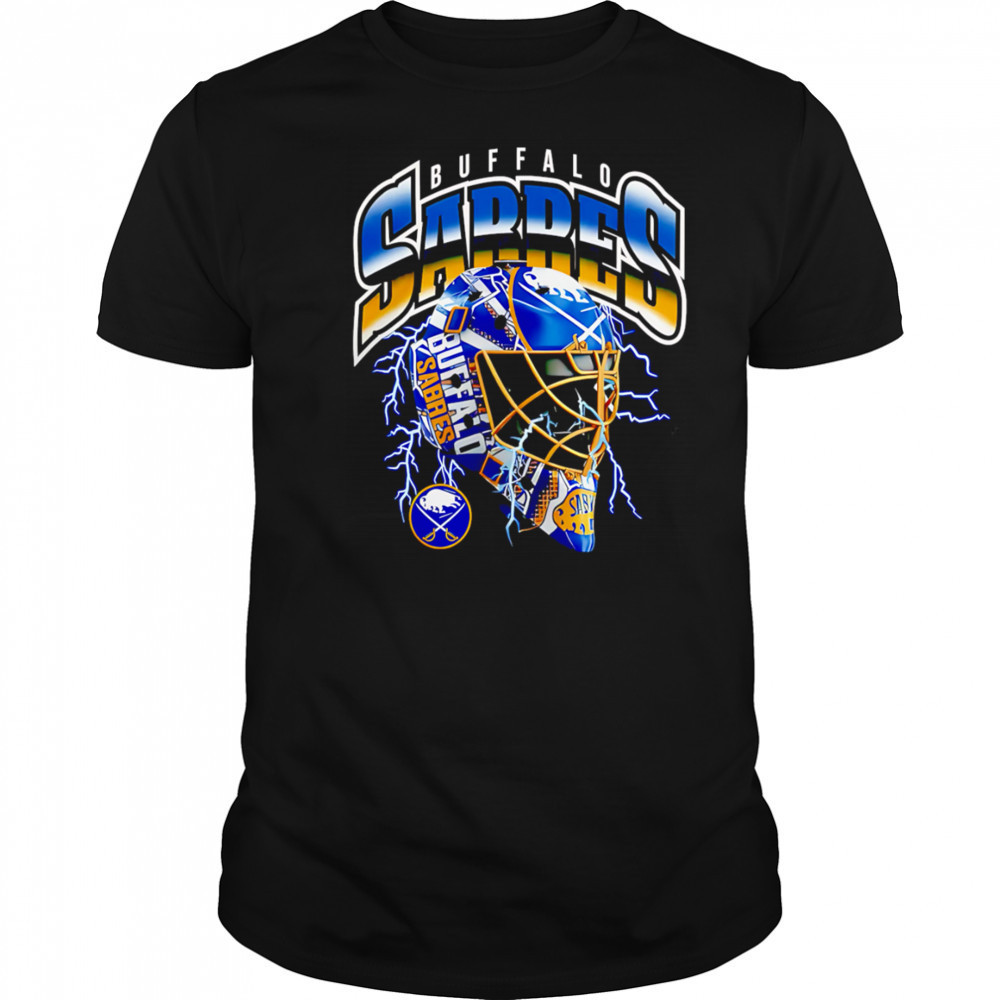Buffalo Sabres Crease Lightning helmet shirt