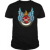 Burning Heart design shirt