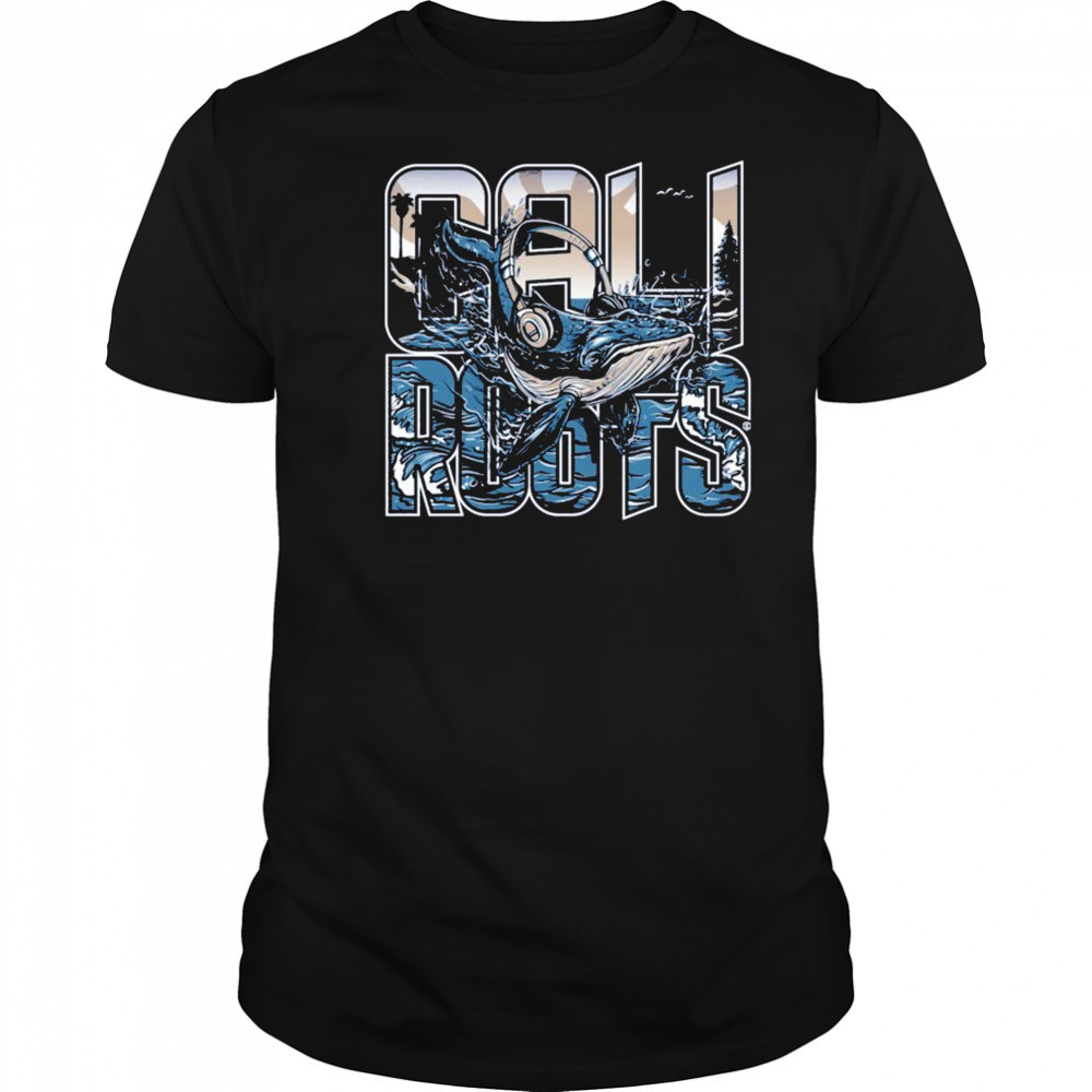California Roots Whalephones T-shirt