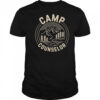 Camp Counselor School Camper Summer Camping Counselor Staff shirt