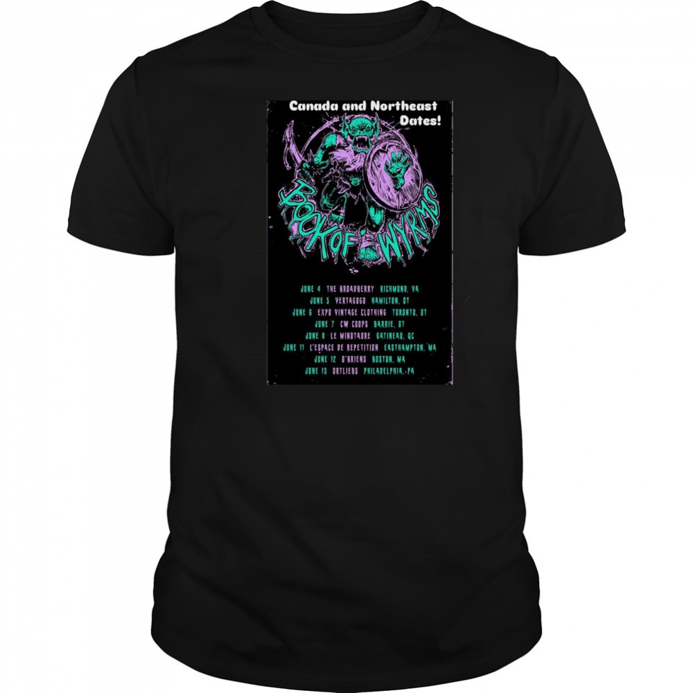 Canada And Northeast Dates 2025 June Shirt