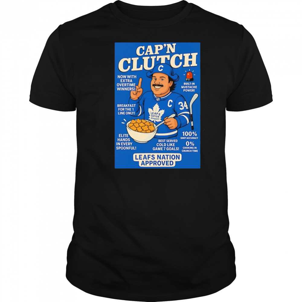 Capn Clutch Leafs Nationa Approved shirt