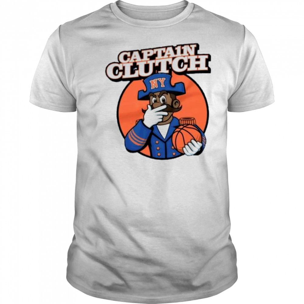 Capta11n clutch Jalen Brunson New York Knicks shirt