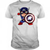 Captain America funny cartoon shirt