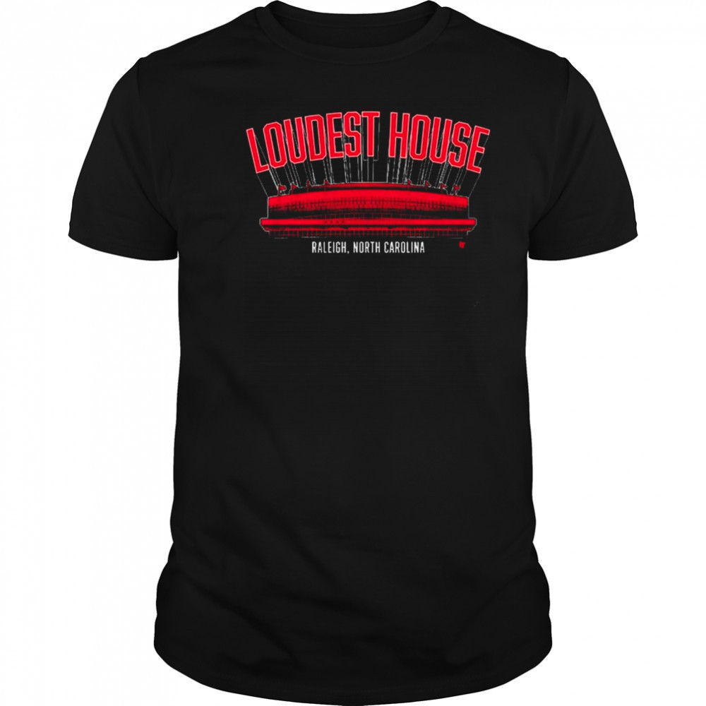 Carolina Hurricanes Hockey Loudest House Raleigh North Carolina Graphic t-shirt