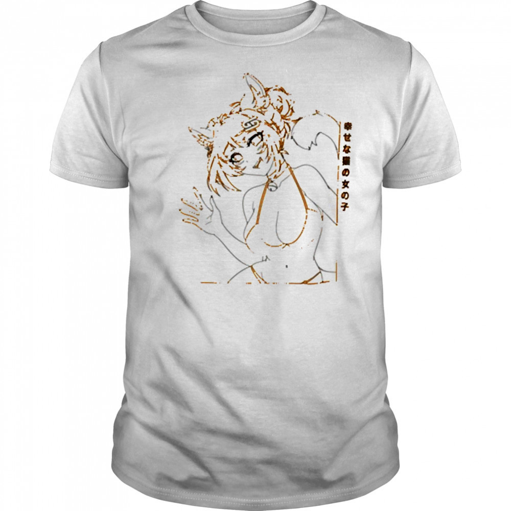 Cat Girl Waifu T-shirt