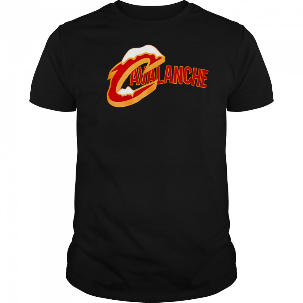 Cavalanche snowy logo shirt