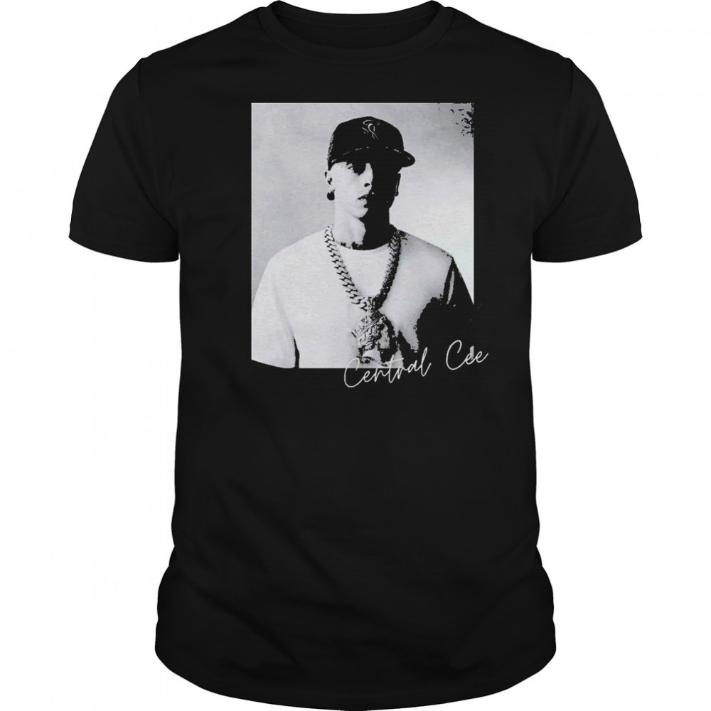 Central Cee Portrait Rapper T-shirt