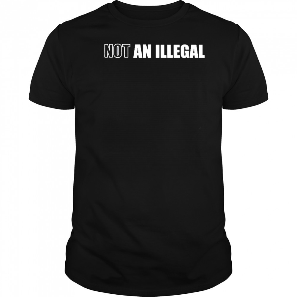 Charlie Kirk Wearing Not An Illegal shirt