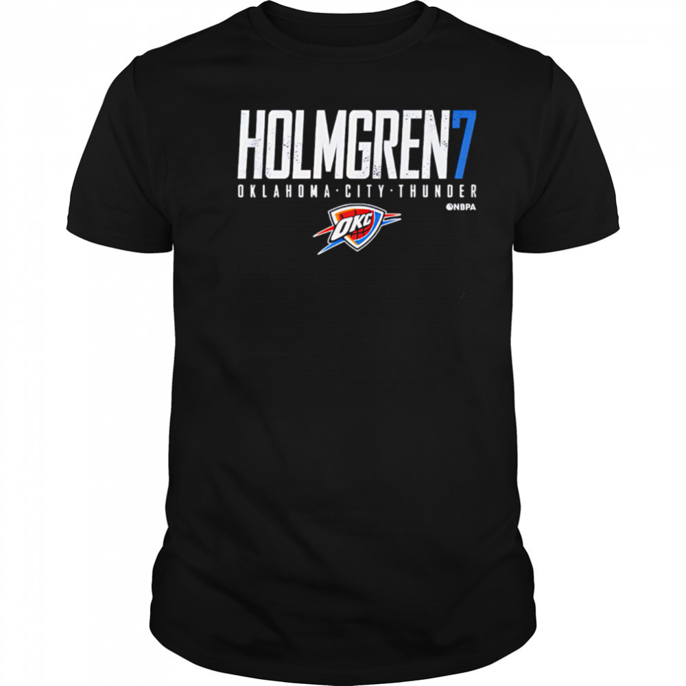 Chet Holmgren Oklahoma City Thunder retro shirt