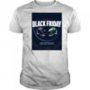 Chicago Bears at Philadelphia Eagles Black Friday 11 28 2025 Lincoln Financial Field Poster t-shirt