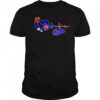 Chicago Cubs logo pencil apple teaching heartbeat shirt
