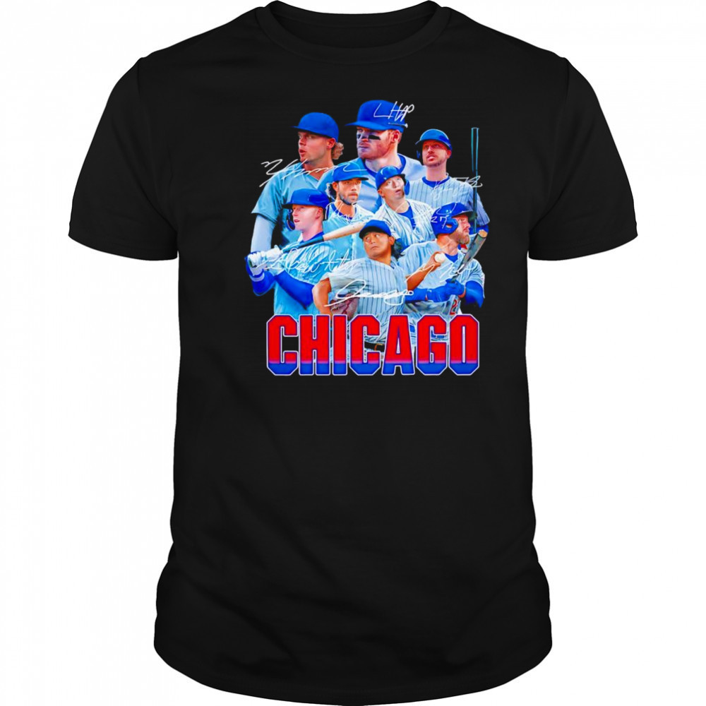 Chicago Cubs players signature series shirt