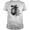 Christian Dad Man Of God Lion Cross shirt