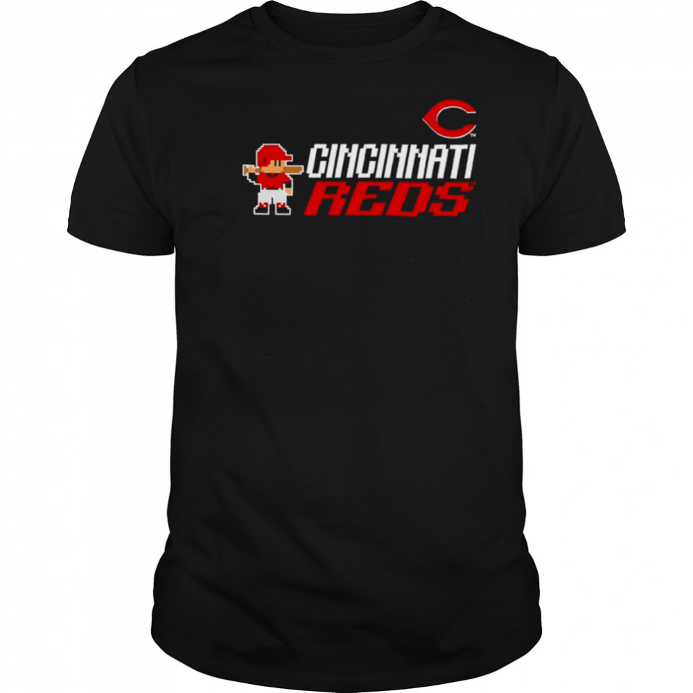 Cincinnati Reds Baseball Influx 8 bit shirt