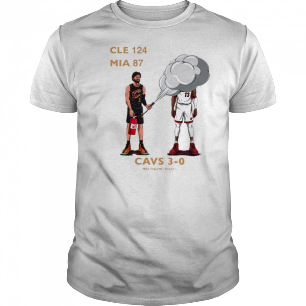 Cleveland Cavaliers extinguish the Heat in game 3 shirt