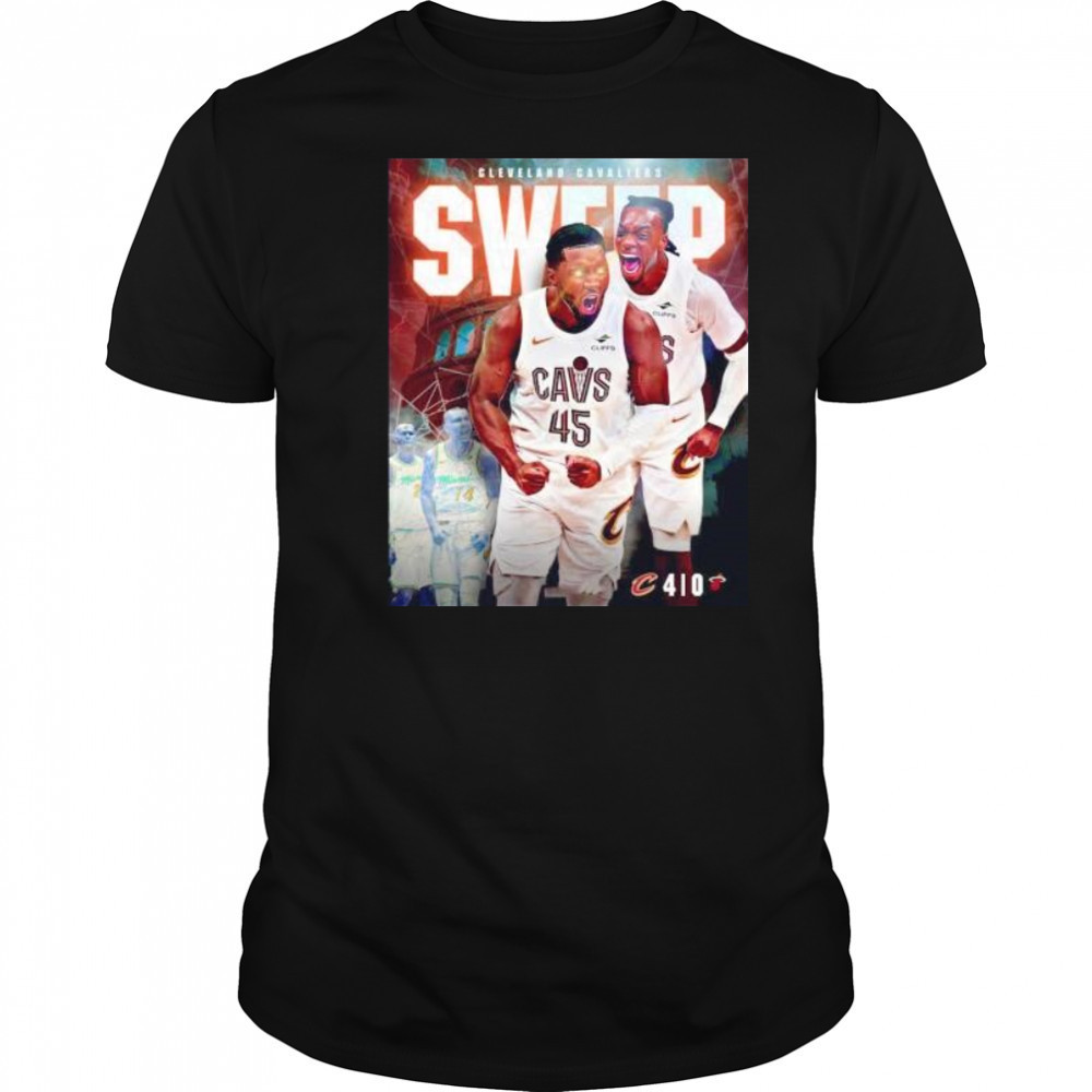 Cleveland Cavaliers sweep against Miami Heat 4 0 shirt