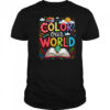 Color Our World Book Reading Program 2025 Summer Reading shirt