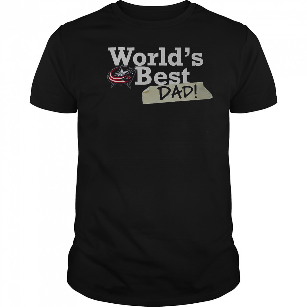 Columbus Blue Jackets World’s Best Dad T-Shirt