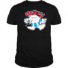 Cool Punch Mascot Smoking Meme Retro Cartoon shirt