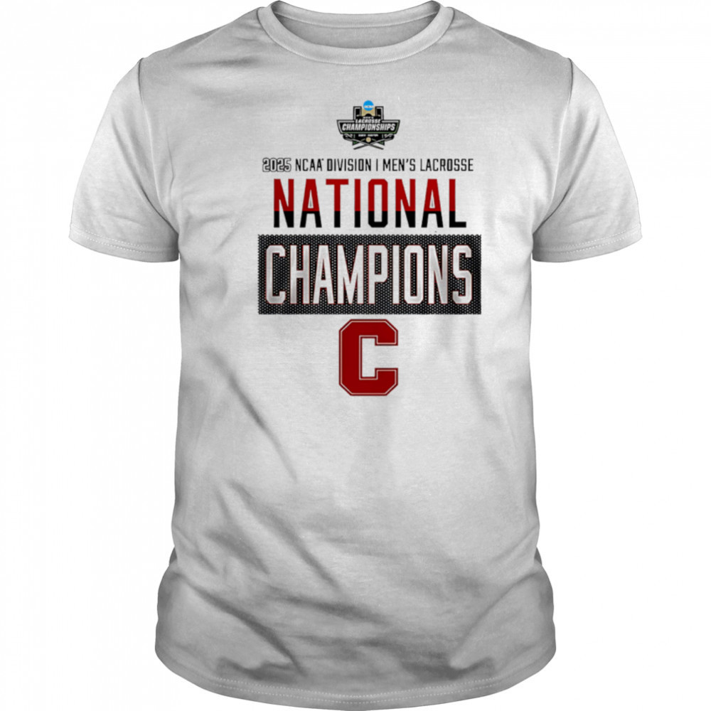 Cornell Big Red 2025 NCAA Men’s Lacrosse National Champions shirt