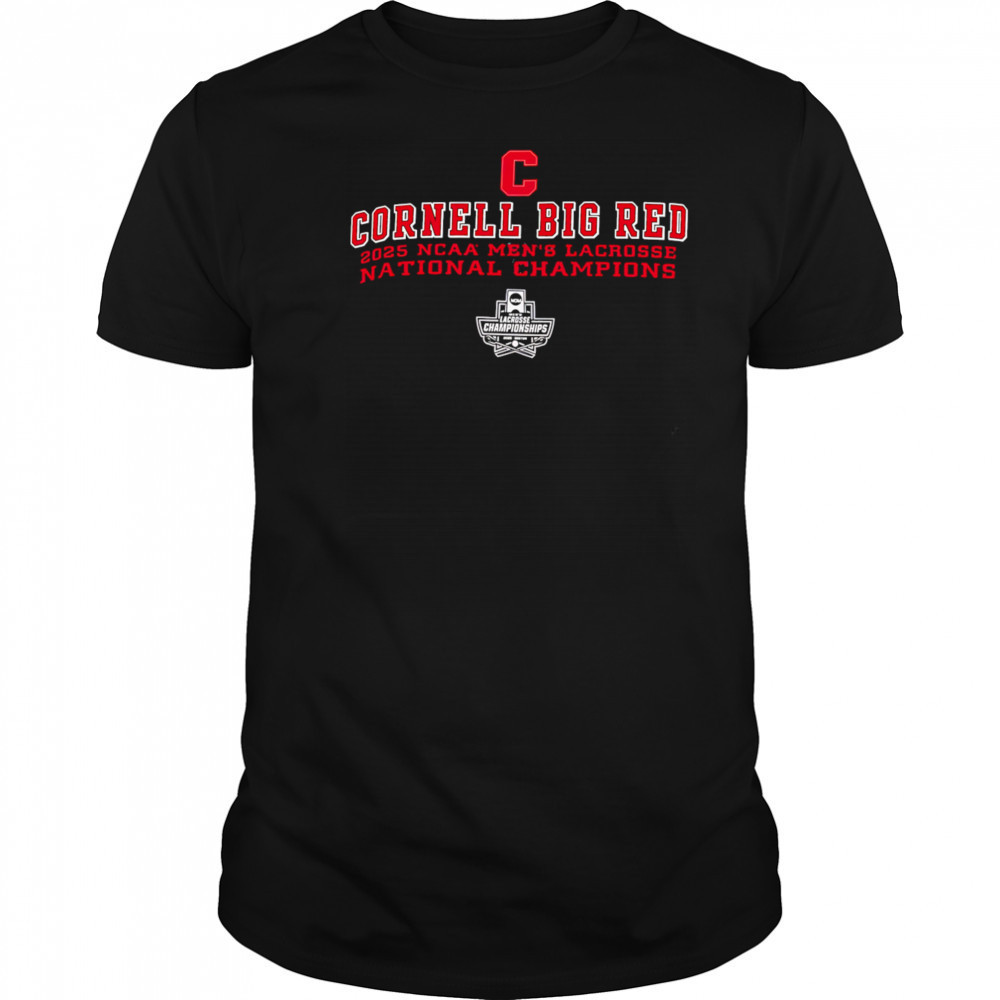 Cornell Lacrosse National Championship Bracket shirt