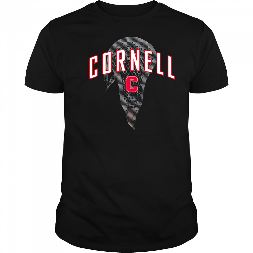 Cornell Lacrosse Stick shirt