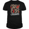 Crawfish Season Leopard Funny Crawfish Boil Lobster Cajun shirt