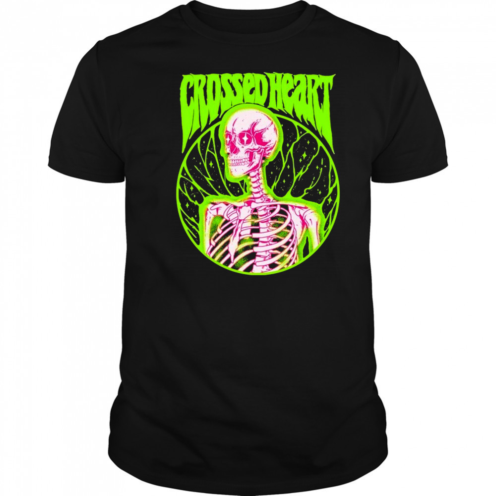 Crossed Heart Alchemist Skeleton T-shirt