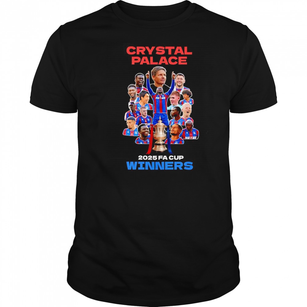Crystal Palace 2025 FA Cup Winners shirt