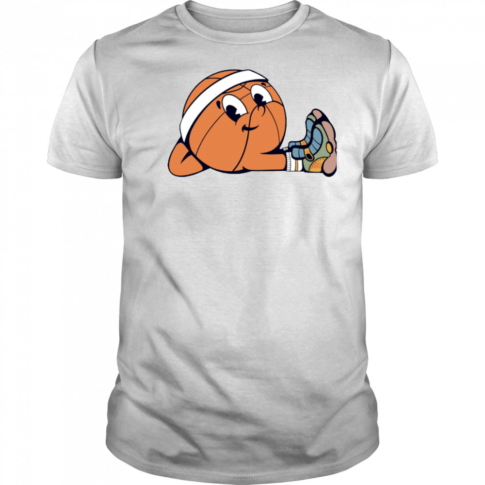 Cute Basketball Stretching shirt