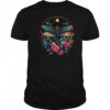 Cute Cottagecore Floral Dragonfly Aesthetic Girls Graphic shirt