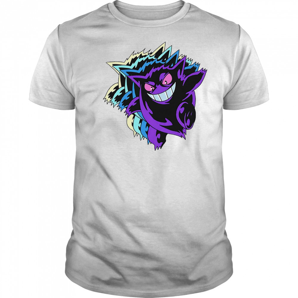 Cyberpunk Gengar Pokemon shirt