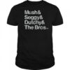 Dallas Stars Hockey Mush and Seggy and Dutchy and The Bros t-shirt