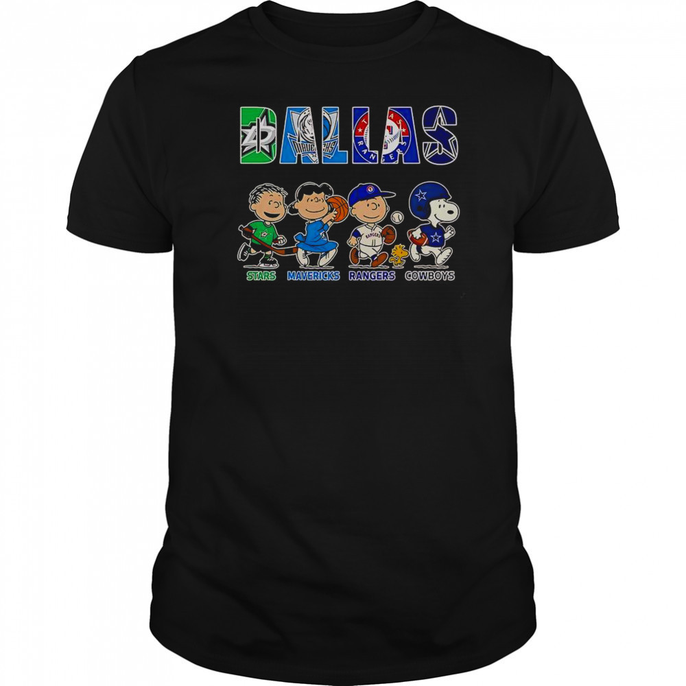 Dallas Stars Mavericks Rangers Cowboys T-Shirt
