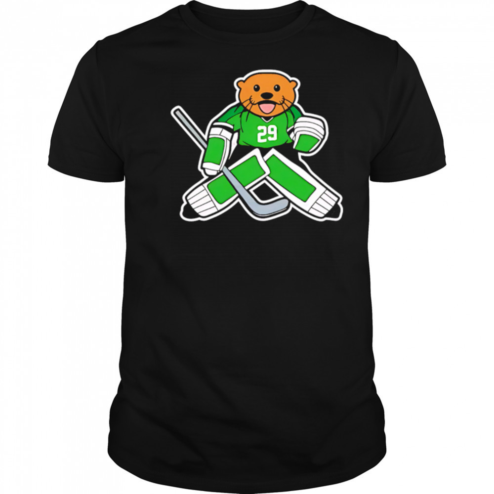 Dallas Stars weasel 29 funny cartoon hockey shirt