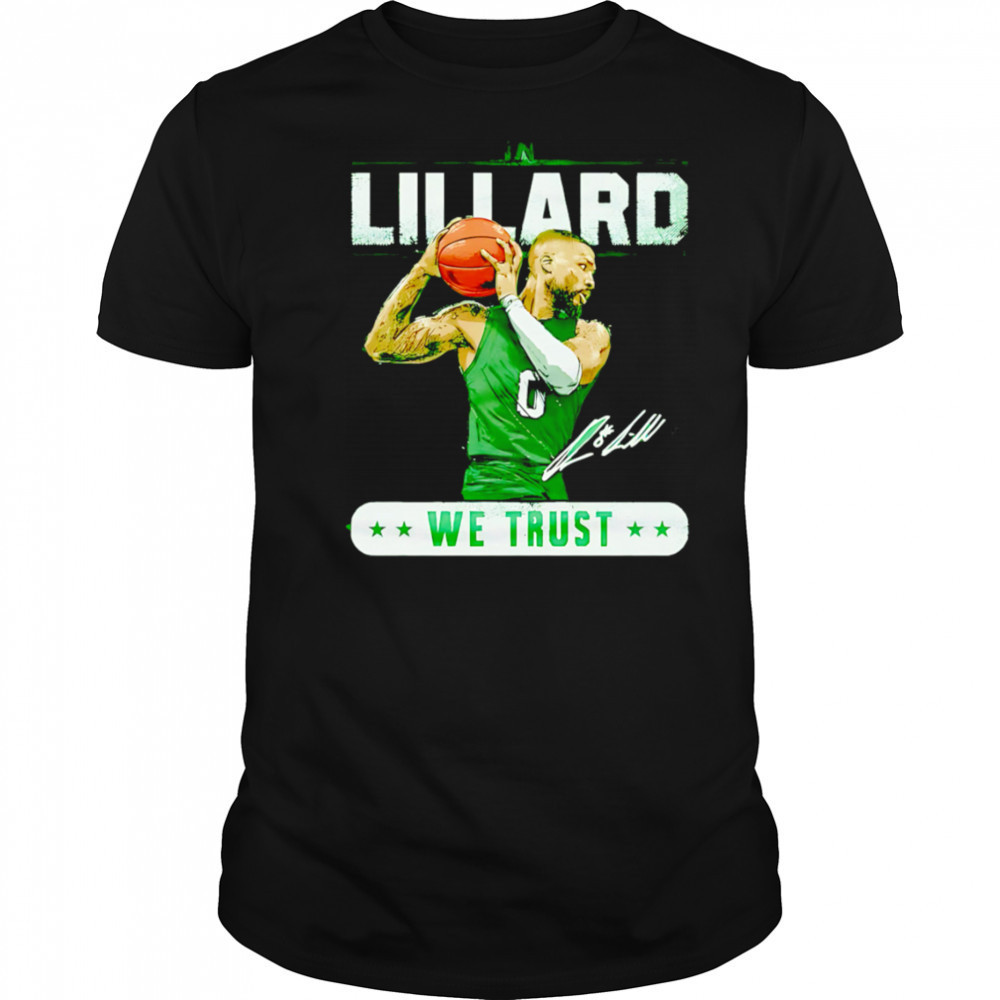 Damian Lillard Men’s Damian Lillard Milwaukee shirt