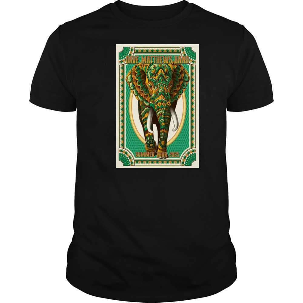 Dave Matthews Band Summer Tour 2025 t-shirt
