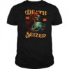 DEATH SEIZED Graphic ELEVENX 2025 Grim Reaper Globe T-shirt