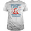 Democracy Is Dying But Hey Nice Fireworks T-Shirt